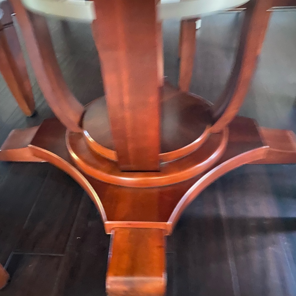 6 pieces Dining table set plus buffet - Picture 2 of 16